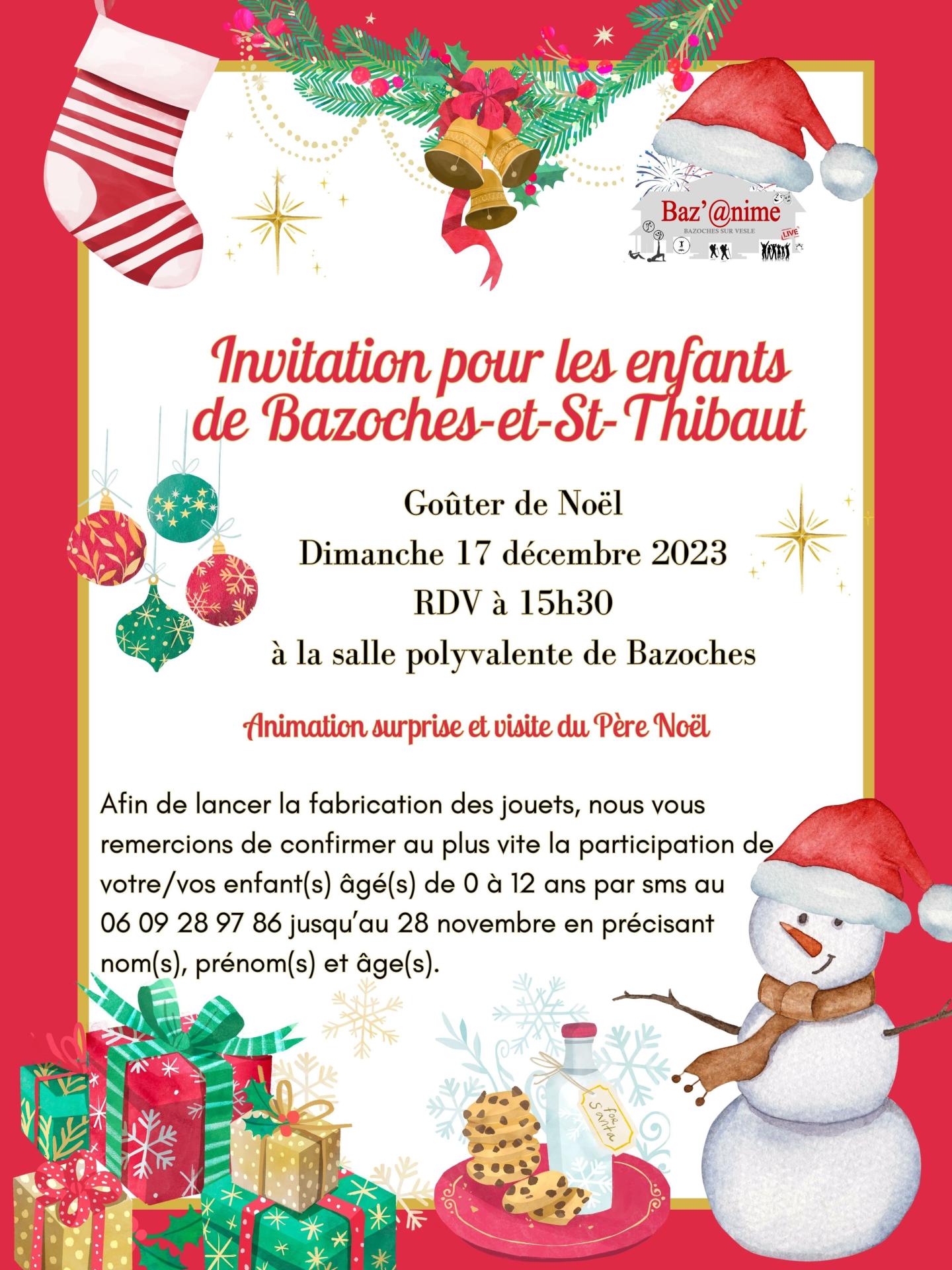 Gouter de noel 2023