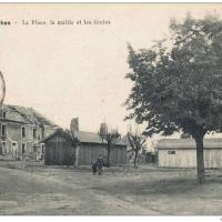 Place de la mairie après 1918